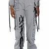 BLACK VILLAGE FOUNDATION LOGO LACE UP DETAIL JOGGER