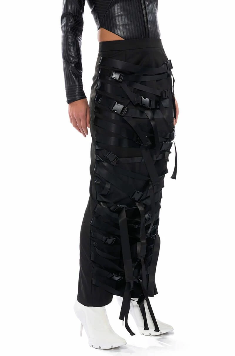 BUCKLE UP MAXI SKIRT - Image 2
