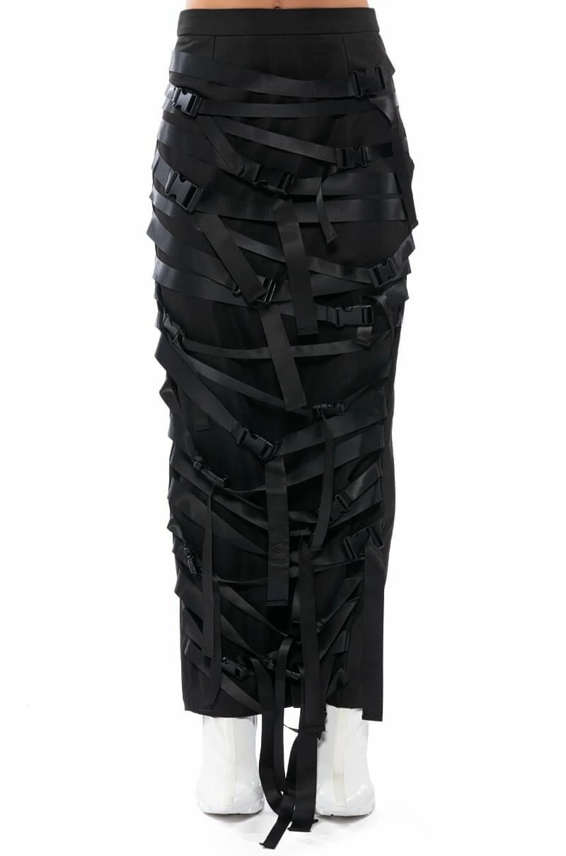 BUCKLE UP MAXI SKIRT - Image 5