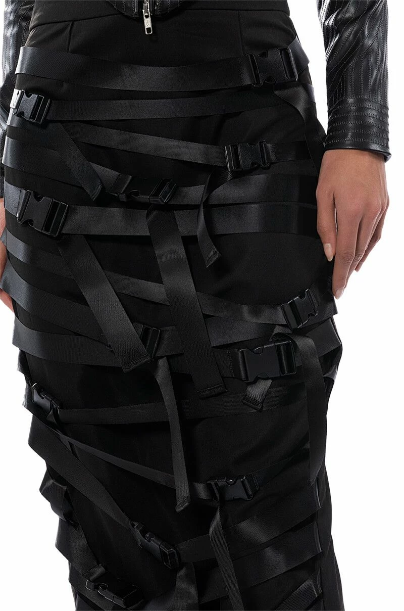 BUCKLE UP MAXI SKIRT - Image 8