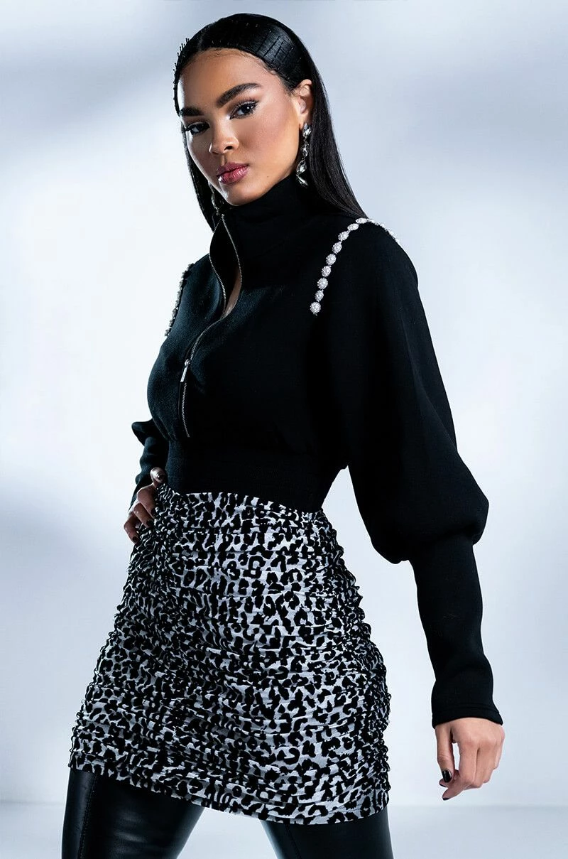 CANT BE TAMED MINI SKIRT - Image 2