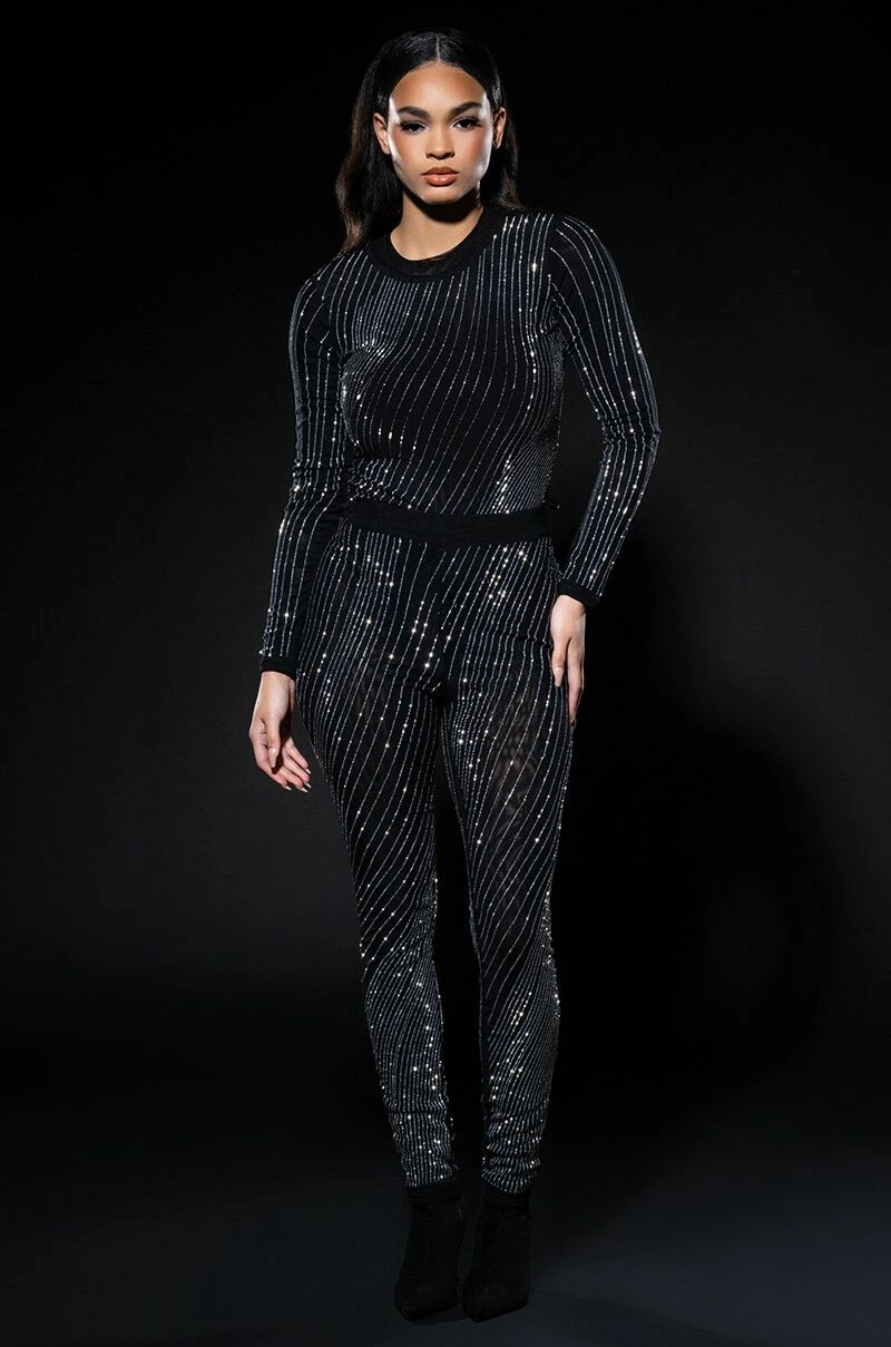 DIAMOND MESH LEGGING - Image 5