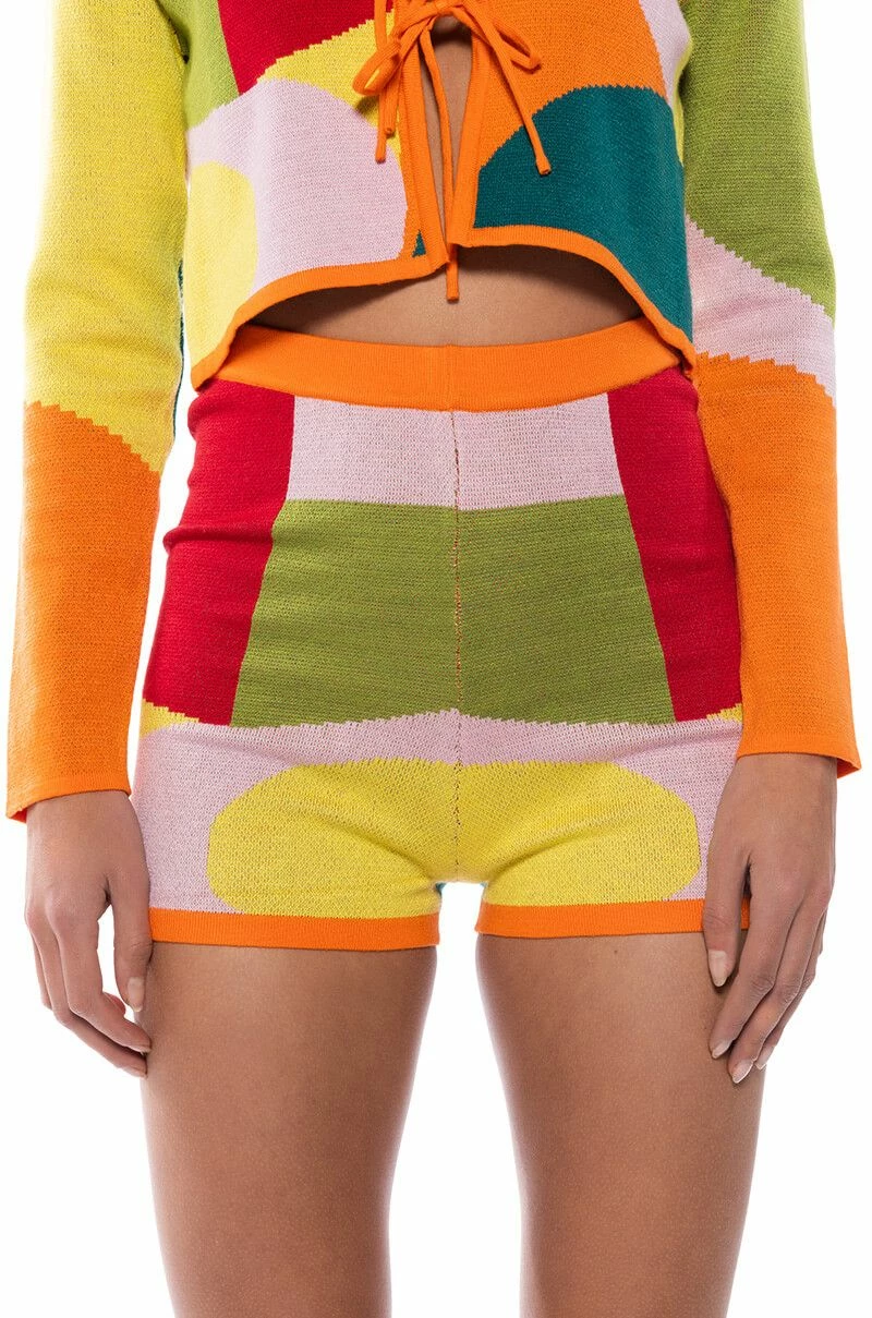 DONNA KNIT BOOTY SHORT 5 DONNA KNIT BOOTY SHORT - Image 3