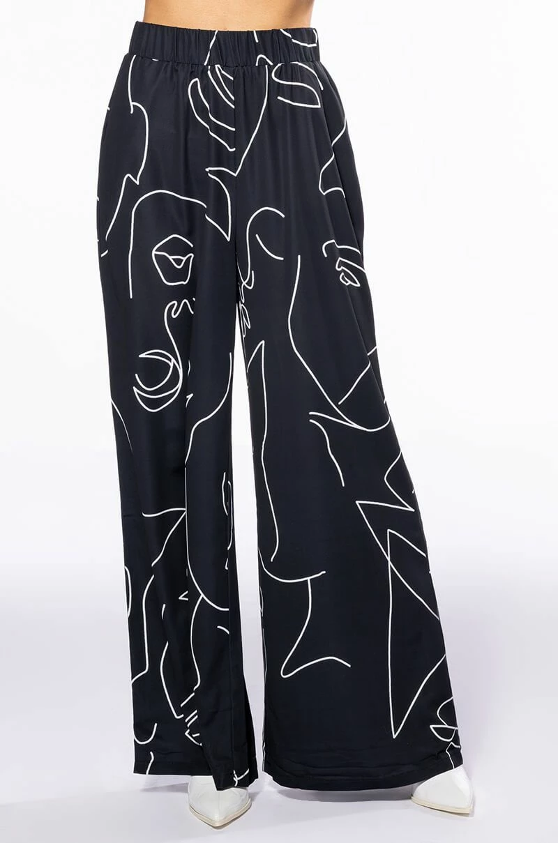 FACES WIDE LEG PANT - Image 4