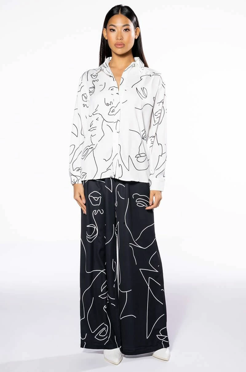 FACES WIDE LEG PANT - Image 7