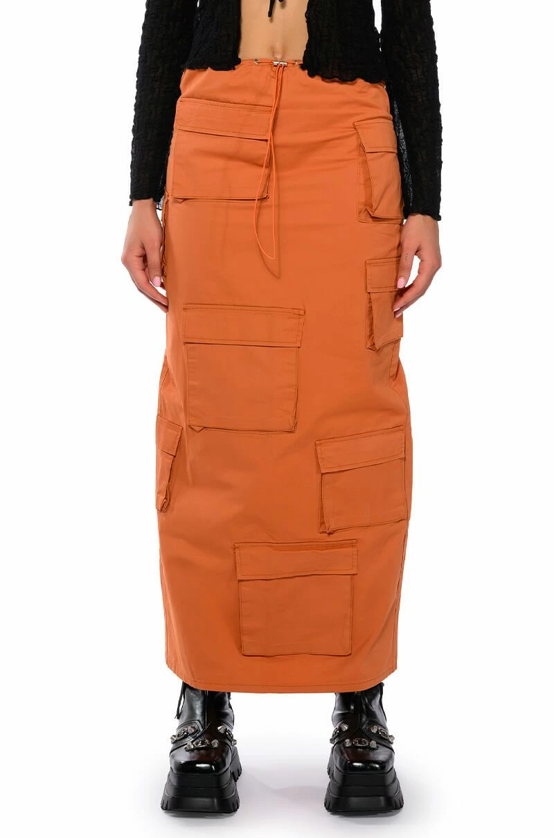 FIELD OF DREAMS CARGO MAXI SKIRT