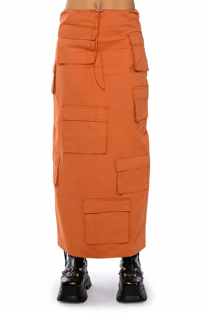 FIELD OF DREAMS CARGO MAXI SKIRT - Image 5