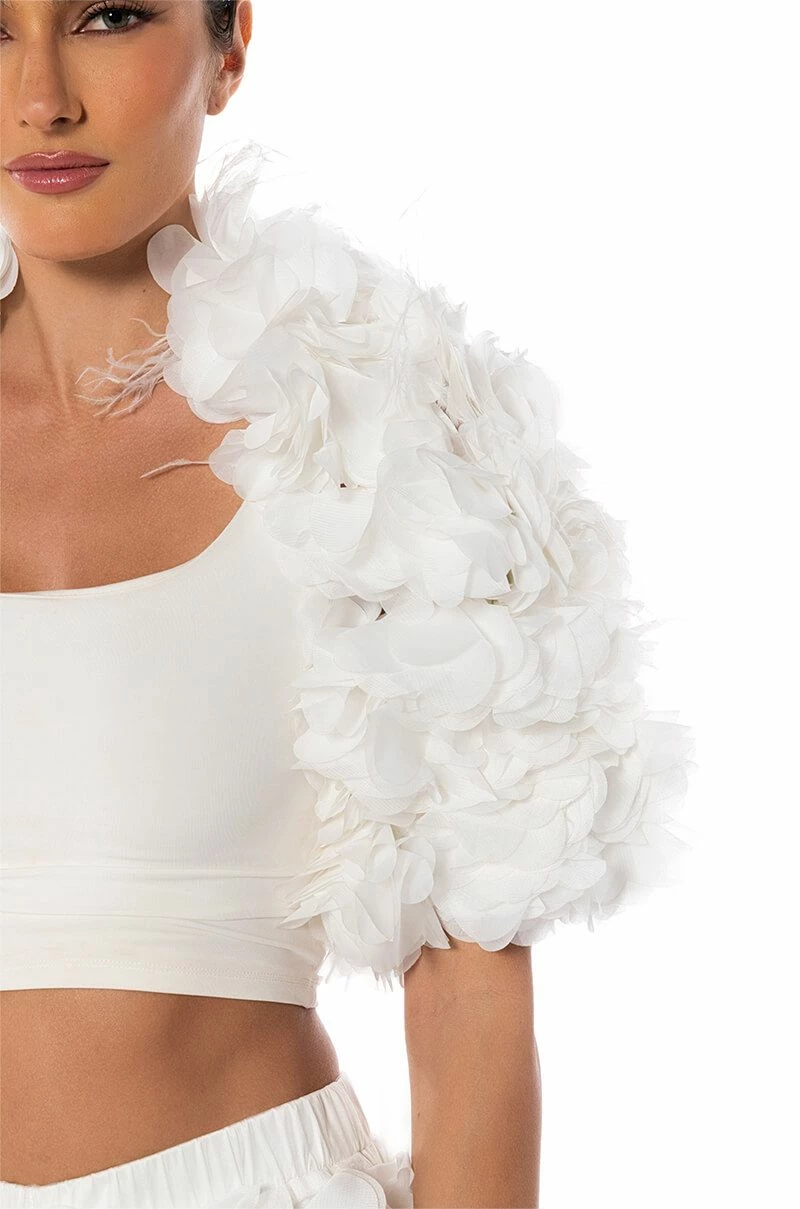 FLOWER HALF JACKET SHRUG - Image 6