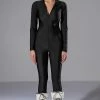 GIVE YOU A CHANCE ZIP UP CATSUIT