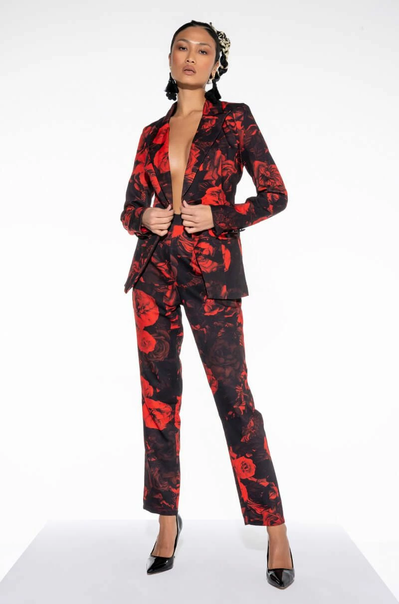 HARD TO HANDLE FLORAL TROUSERS - Image 2