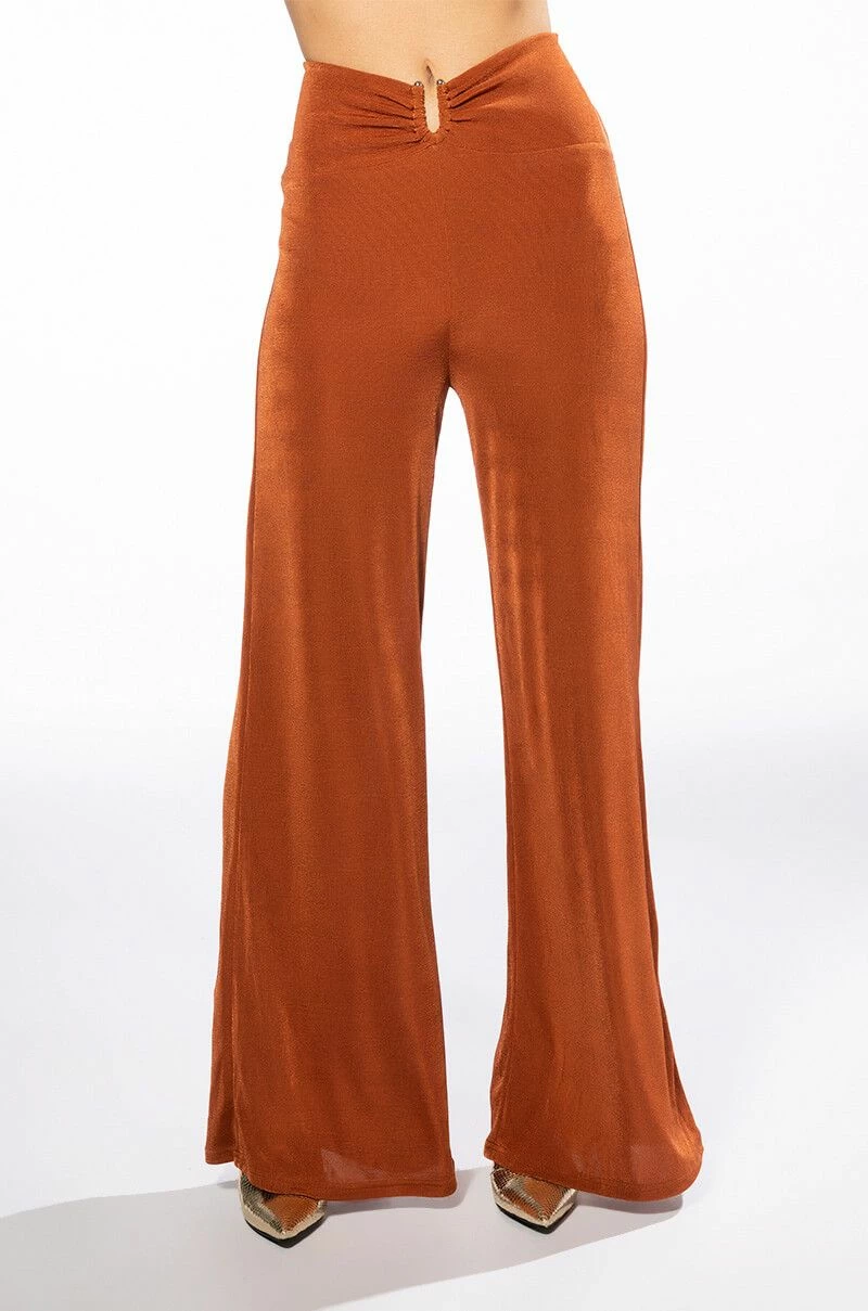 HOLD UP SLINKY PALAZZO PANT - Image 3