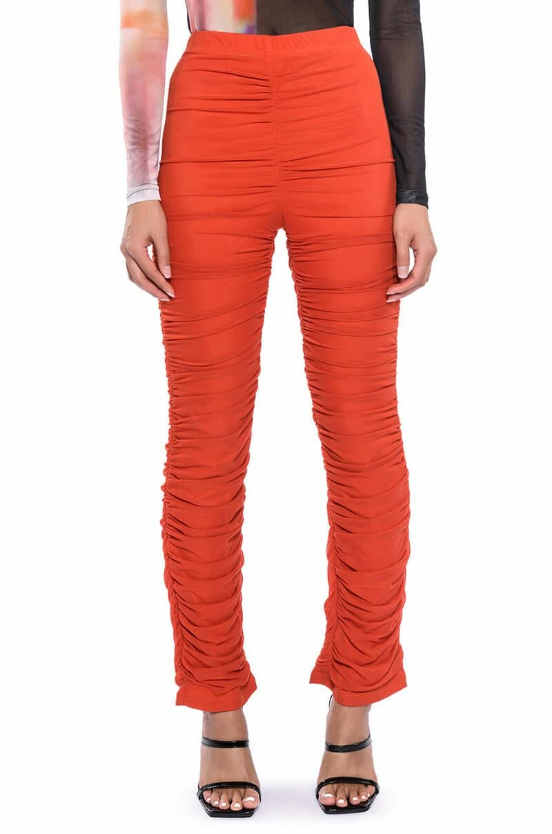 I WIN AGAIN STACKED WIDE LEG LEGGINGS