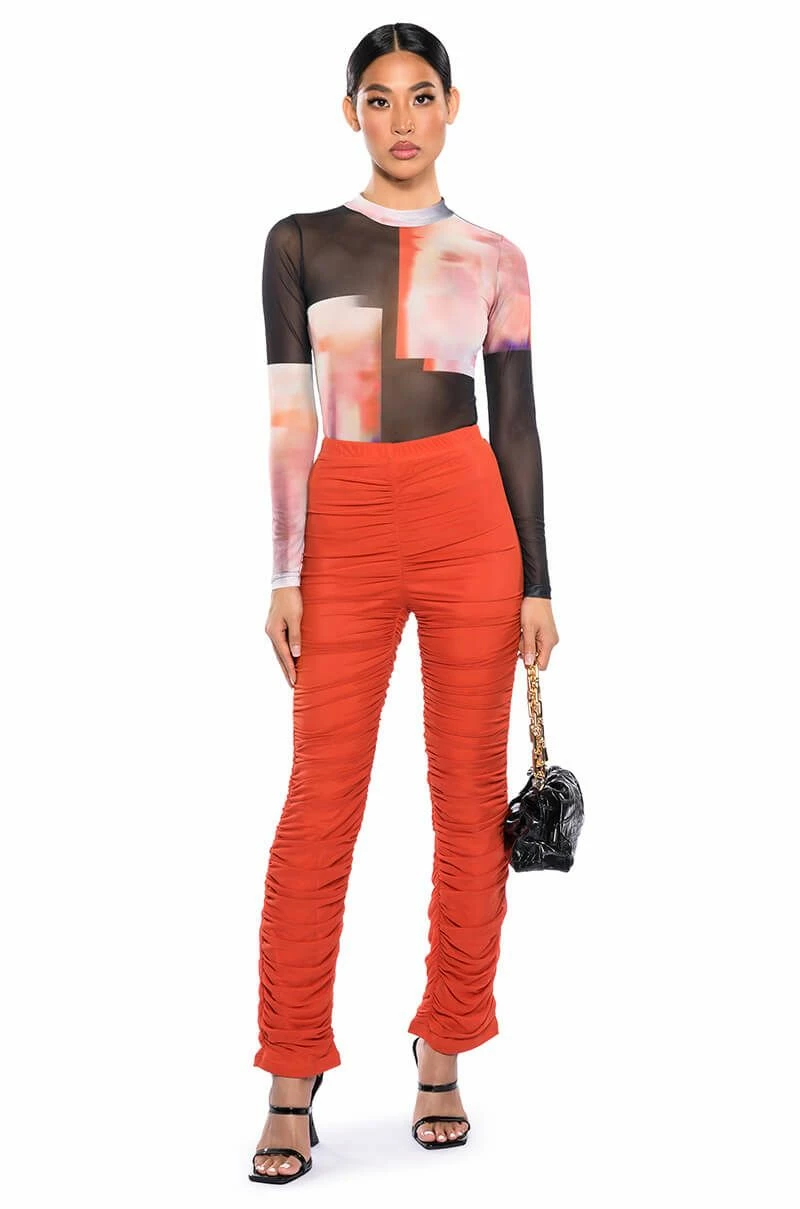 I WIN AGAIN STACKED WIDE LEG LEGGINGS - Image 3