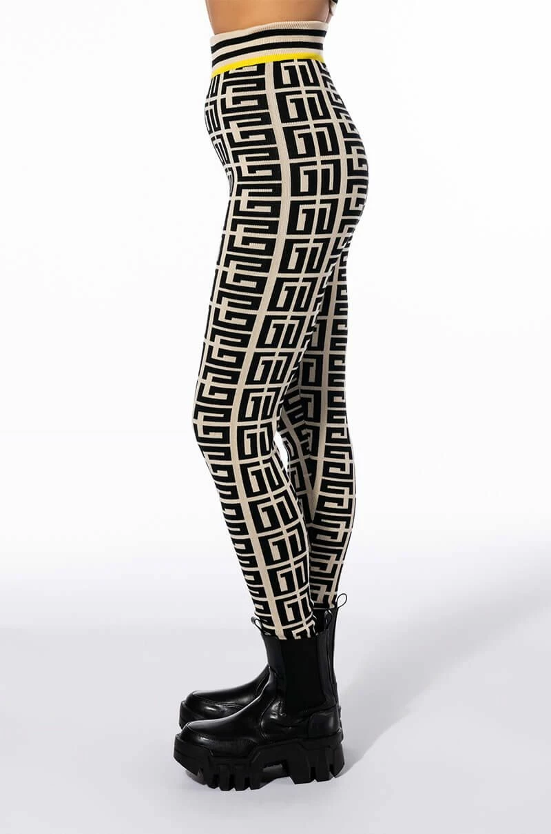LOCKED IN GRAPHIC PRINT KNIT JOGGER - Image 4