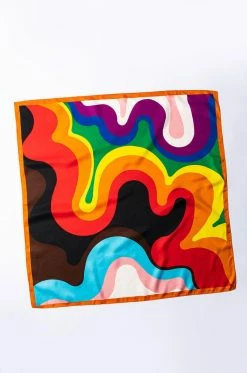 LOVE IS LOVE RAINBOW SCARF