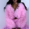 LOVE YOU LOU LOU TULLE JACKET IN PINK