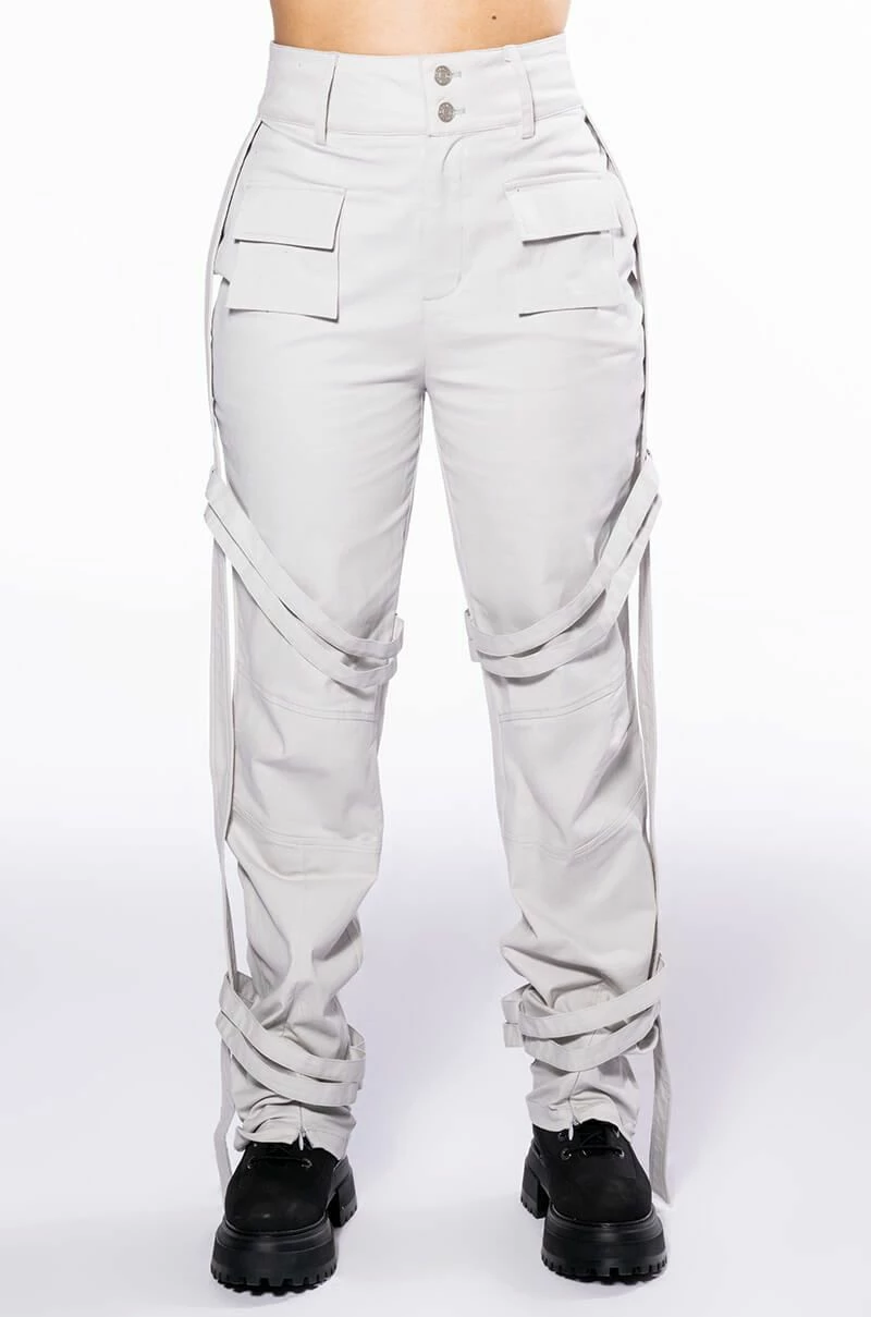 MIA CARGO PANT WITH TIES - Image 5