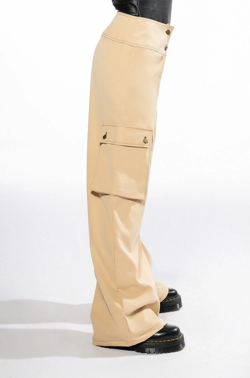 MONEY WIDE LEG CARGO PANTS - Image 5