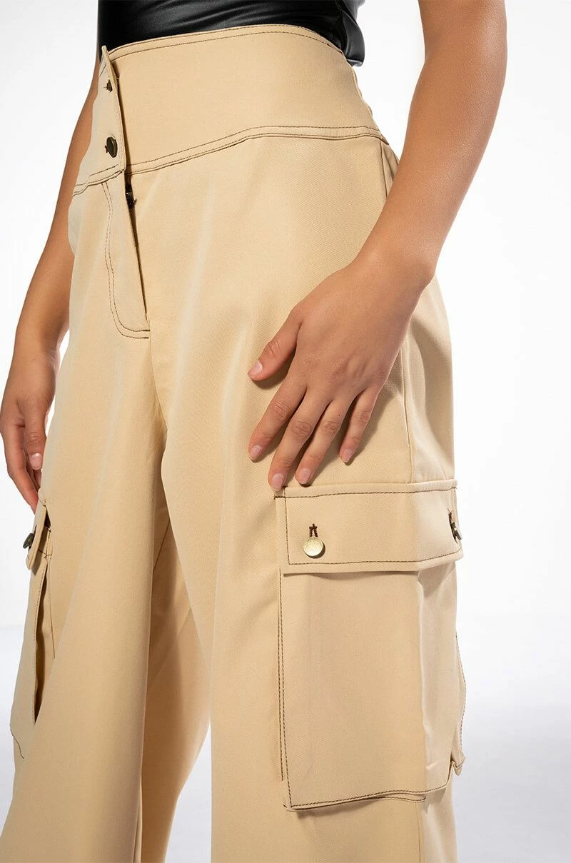 MONEY WIDE LEG CARGO PANTS - Image 7