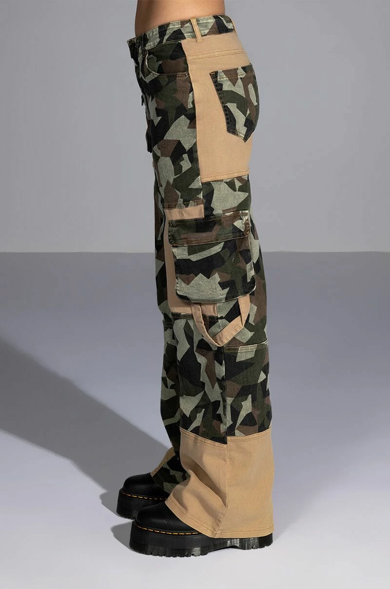 NO HEART PATCHWORK CAMO PANT - Image 5