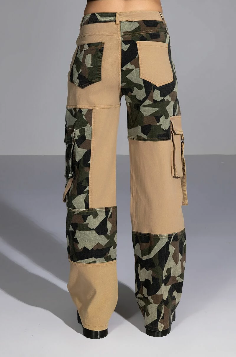 NO HEART PATCHWORK CAMO PANT - Image 6