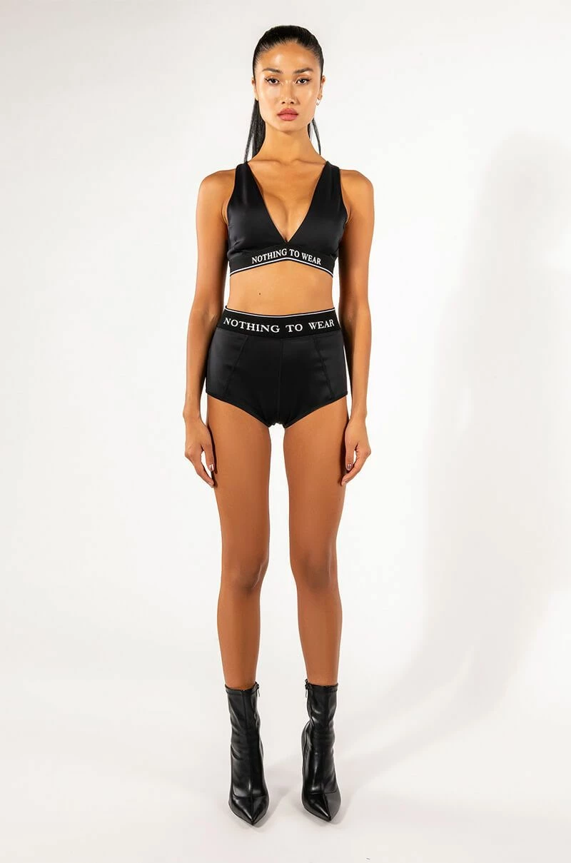 NOTHING TO WEAR HIGH WAISTED BOOTY SHORT - Image 8