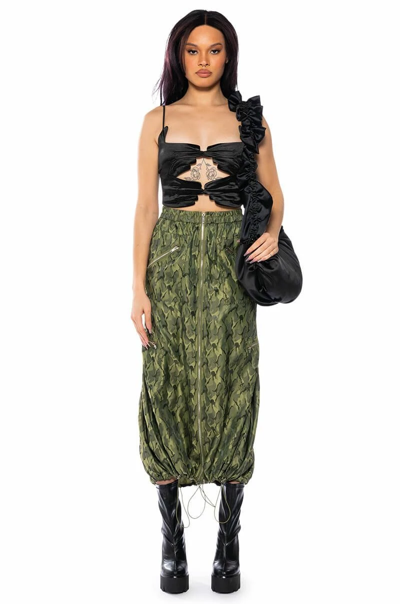 ONE KISS MIDI SKIRT - Image 3