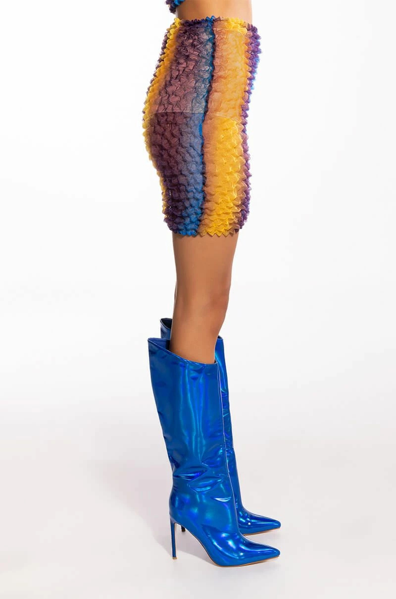 PALOMA TEXTURED MINI SKIRT - Image 7