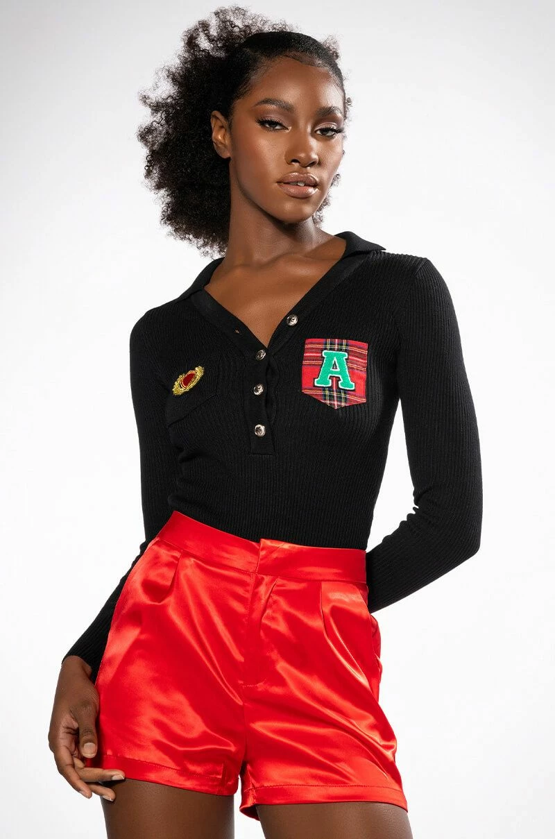 PASSIONE SATIN SHORTS - Image 3