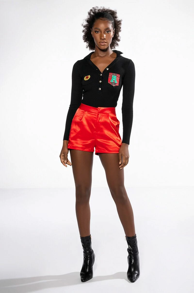 PASSIONE SATIN SHORTS - Image 9