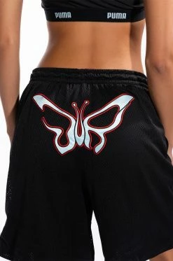 PUMA X DUA LIPA Basketball Shorts 20 PUMA X DUA LIPA Basketball Shorts -HORSE GIRL Shop puma x dua lipa basketball shorts black 9 9
