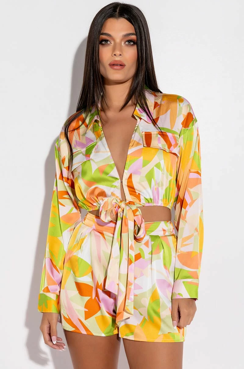 PUT IN WORK SATIN SHORTS - Image 3