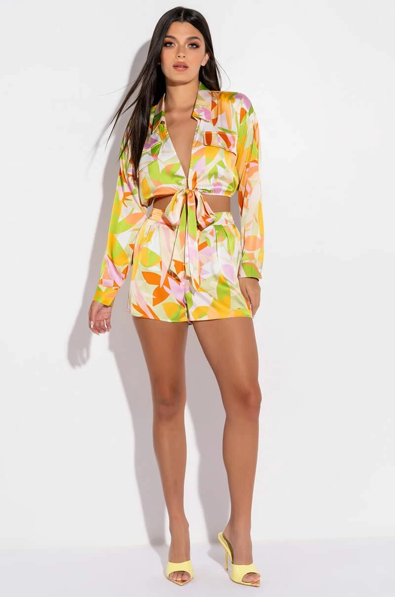 PUT IN WORK SATIN SHORTS - Image 4