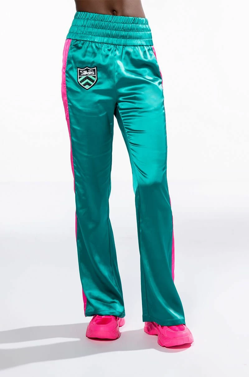SUPERSONIC SATIN WIDE LEG JOGGER - Image 3