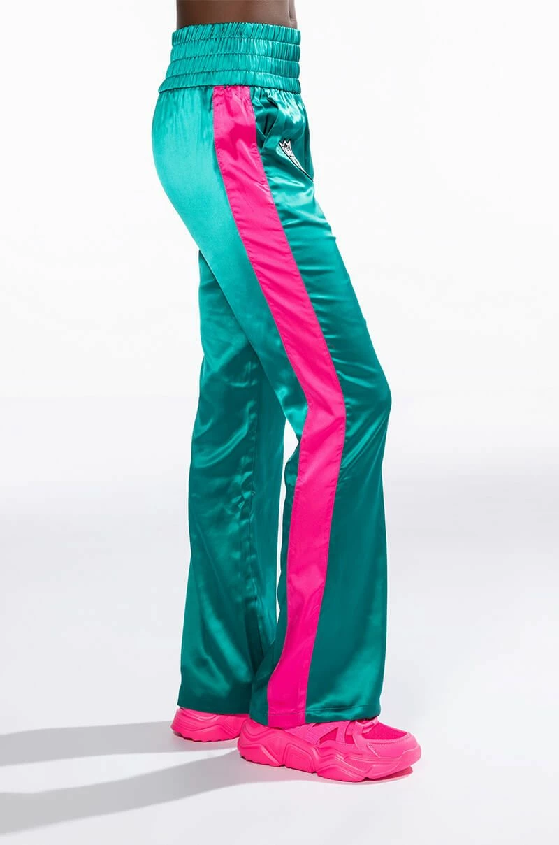 SUPERSONIC SATIN WIDE LEG JOGGER - Image 4