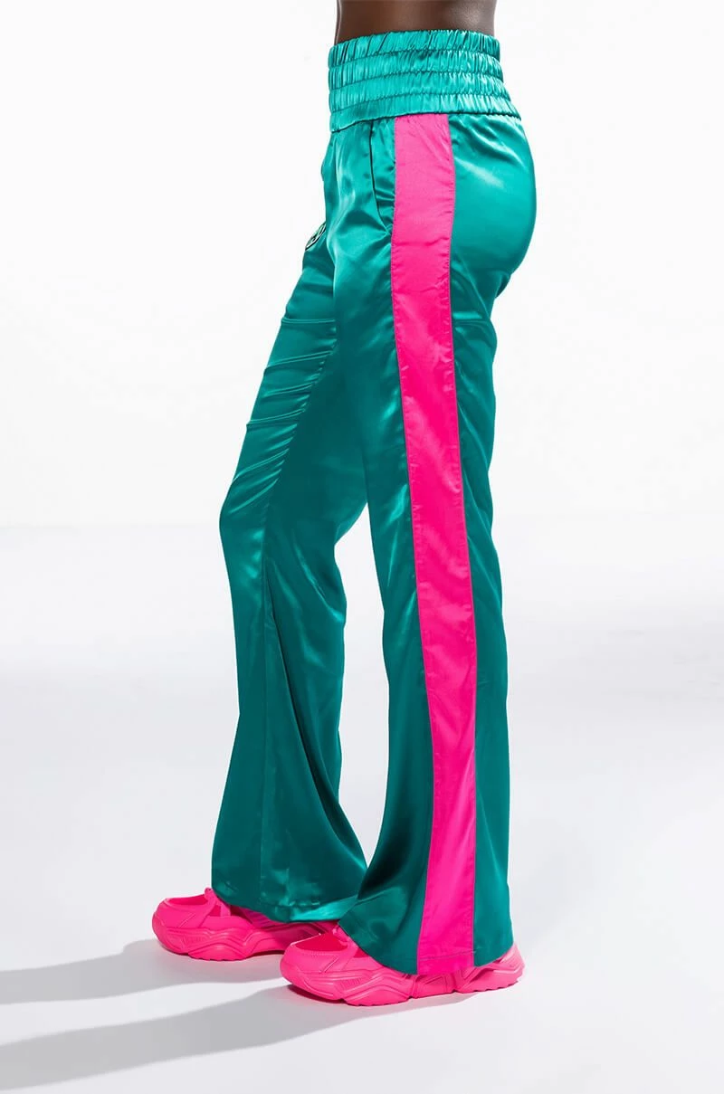 SUPERSONIC SATIN WIDE LEG JOGGER - Image 5