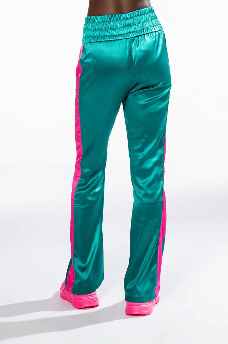 SUPERSONIC SATIN WIDE LEG JOGGER - Image 6