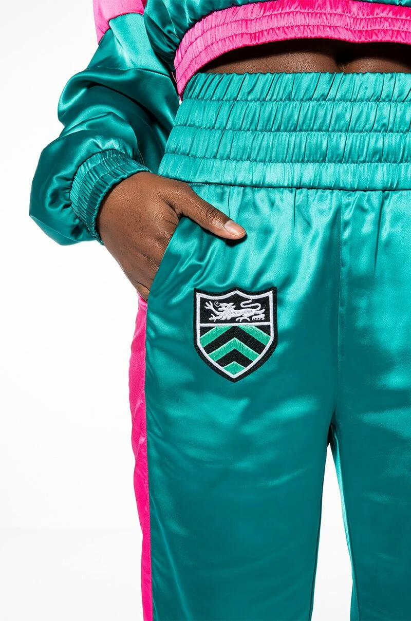 SUPERSONIC SATIN WIDE LEG JOGGER - Image 7