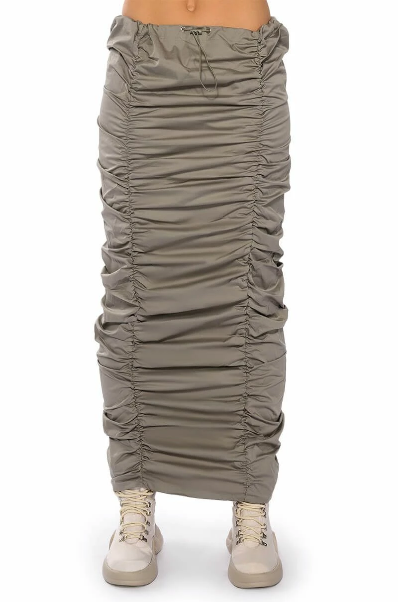 TOP OF THE WORLD CINCHED MAXI SKIRT - Image 5