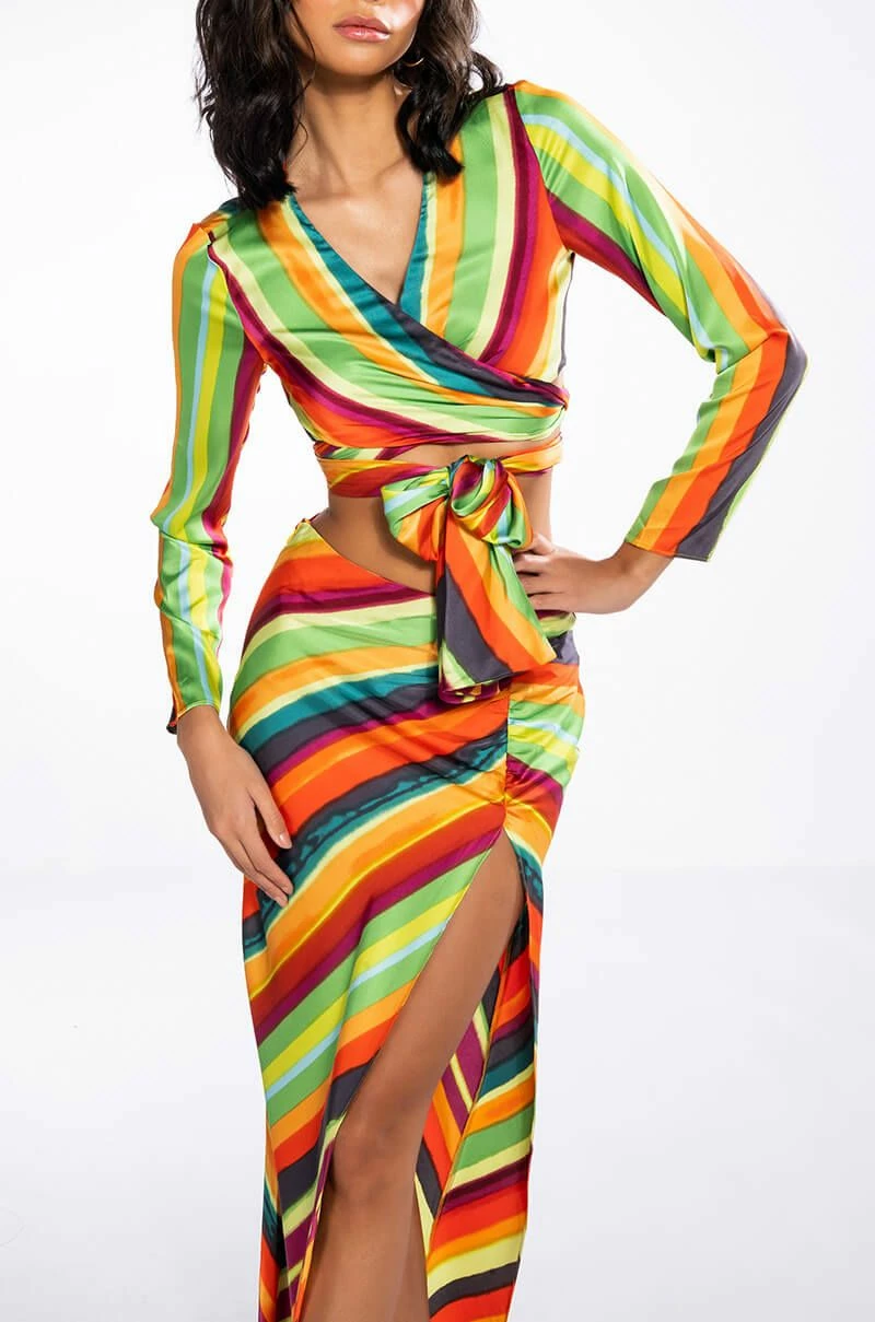 WANT YOU TO WANT ME MIDI SKIRT WITH HIGH SLIT 4 WANT YOU TO WANT ME MIDI SKIRT WITH HIGH SLIT - Image 2