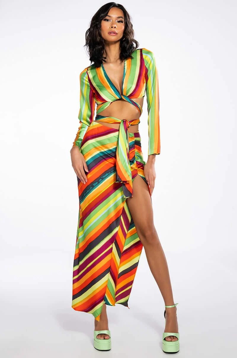 WANT YOU TO WANT ME MIDI SKIRT WITH HIGH SLIT 5 WANT YOU TO WANT ME MIDI SKIRT WITH HIGH SLIT - Image 3