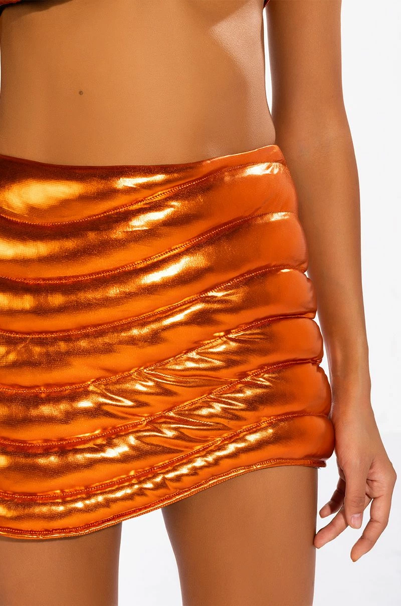 ZENON TEXTURED MINI SKIRT - Image 15